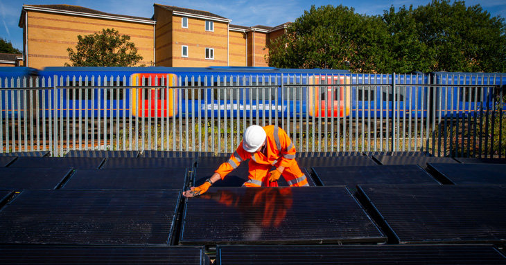 New funding announced for ‘Riding Sunbeams’ solar rail project